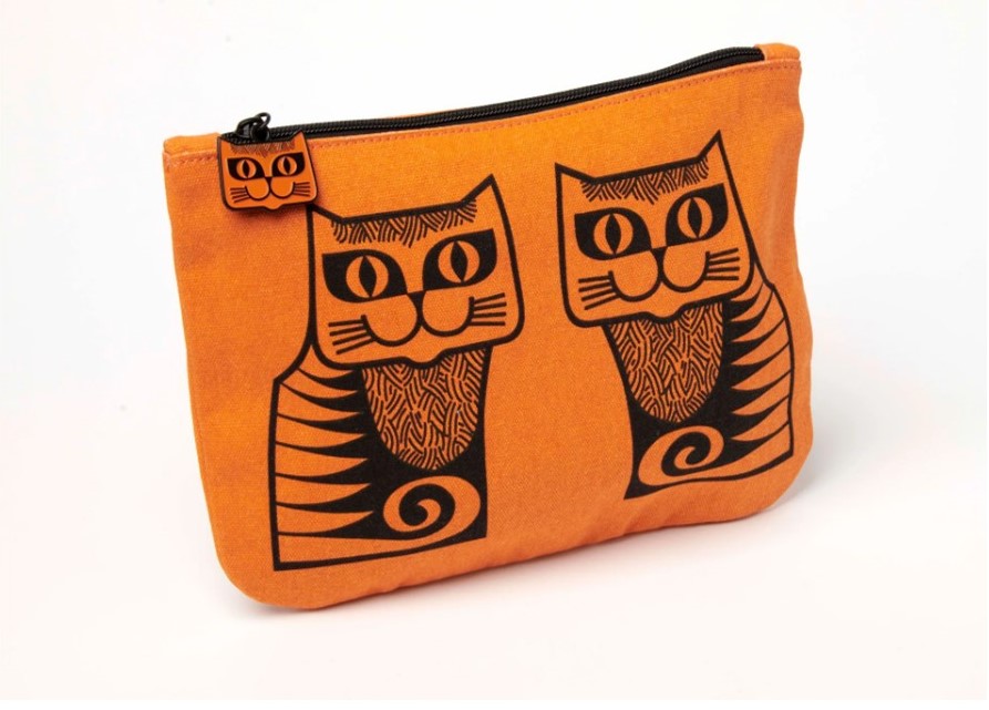 Hornsea Pottery x Magpie Orange Cat Pouch