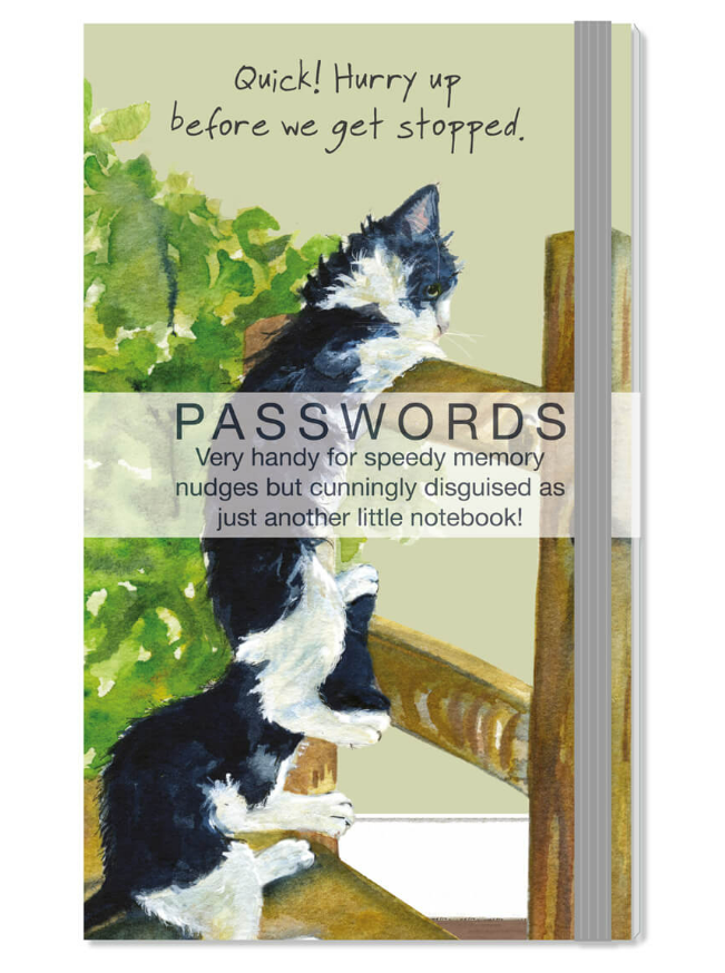 Kitten password notebook