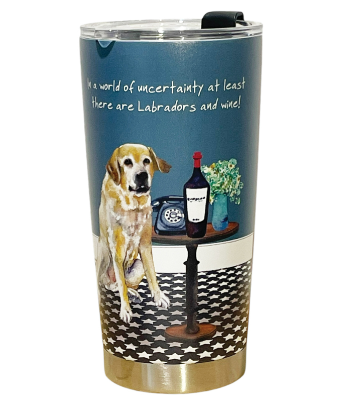 Labrador Vacuum Tumbler travel mug
