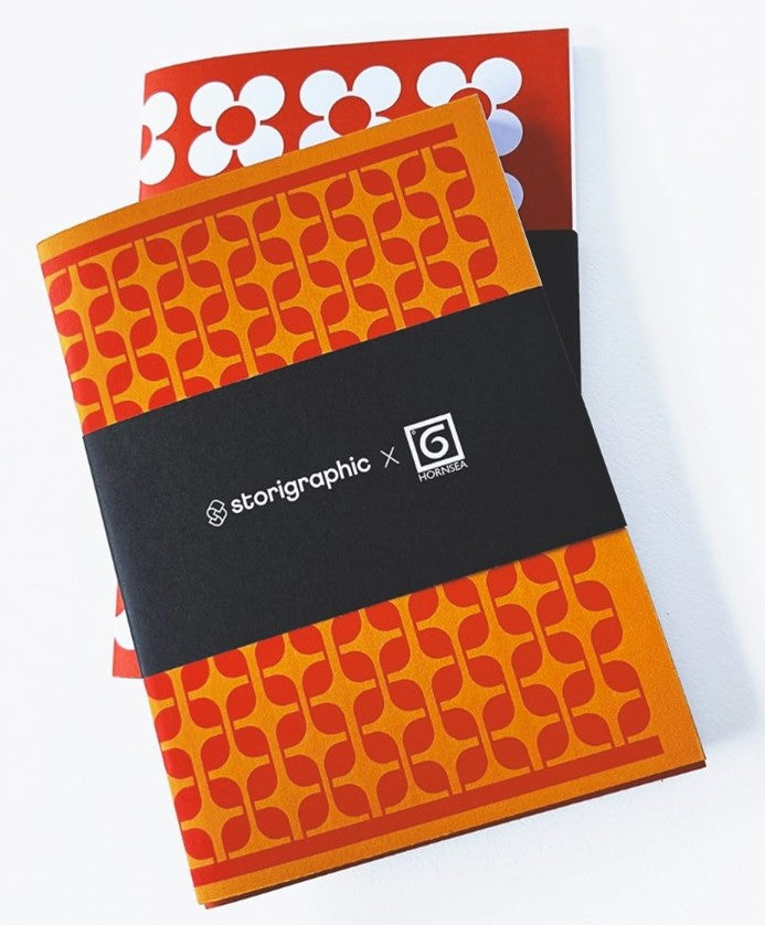 Hornsea x Storigraphic Pack of 3 Pocket Notebooks