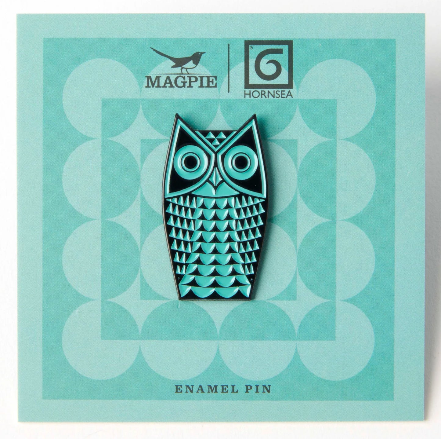 Hornsea Pottery x Magpie Owl Enamel Pin