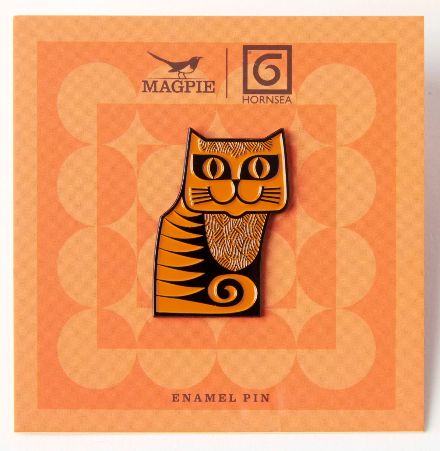 Hornsea Pottery x Magpie Cat Enamel Pin