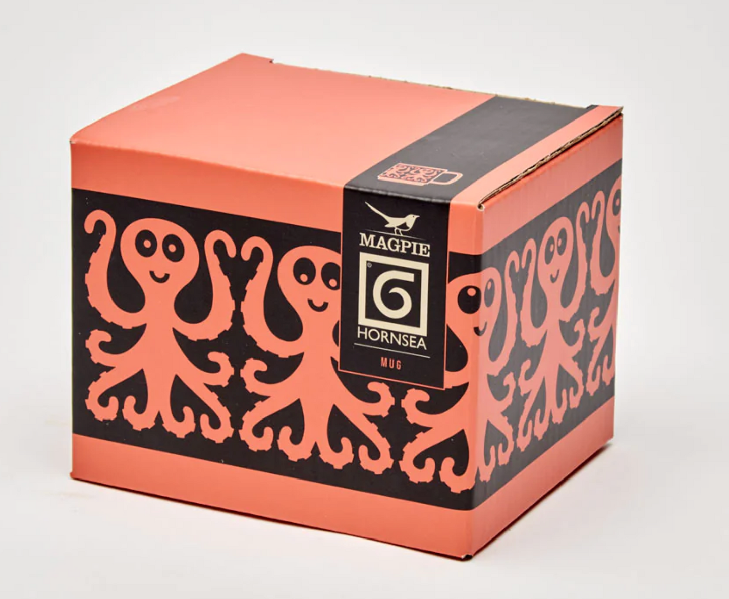 Hornsea Potteries x Magpie Orange Octopus Mug