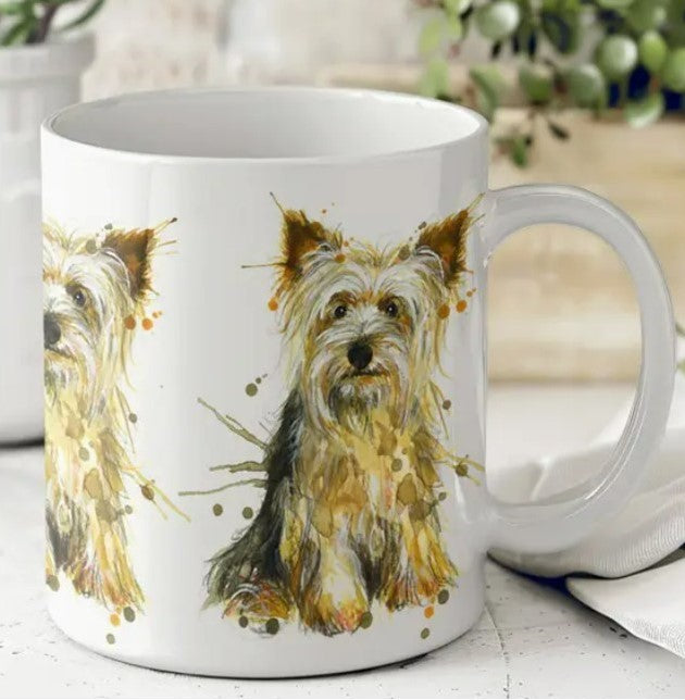 Splatter Yorkshire Terrier Mug