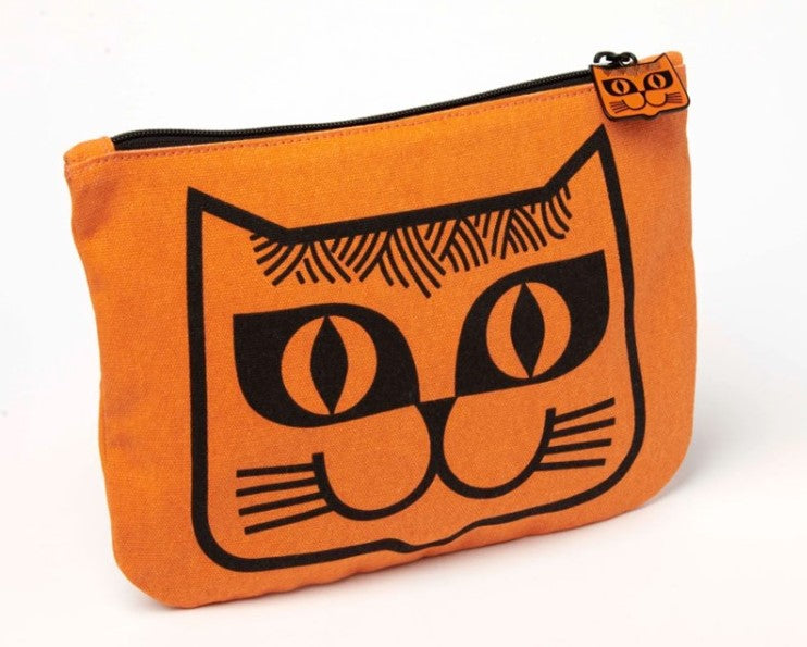 Hornsea Pottery x Magpie Orange Cat Pouch