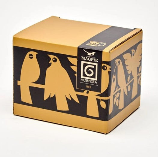 Hornsea Potteries x Magpie - Birds Chartreuse