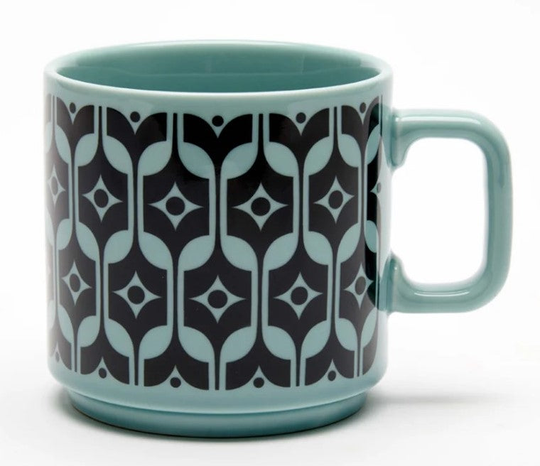 Hornsea Potteries x Magpie Teal Heirloom Mug