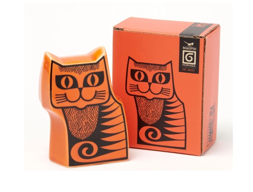 Hornsea Pottery x Magpie Cat Mini Objet - Ornament