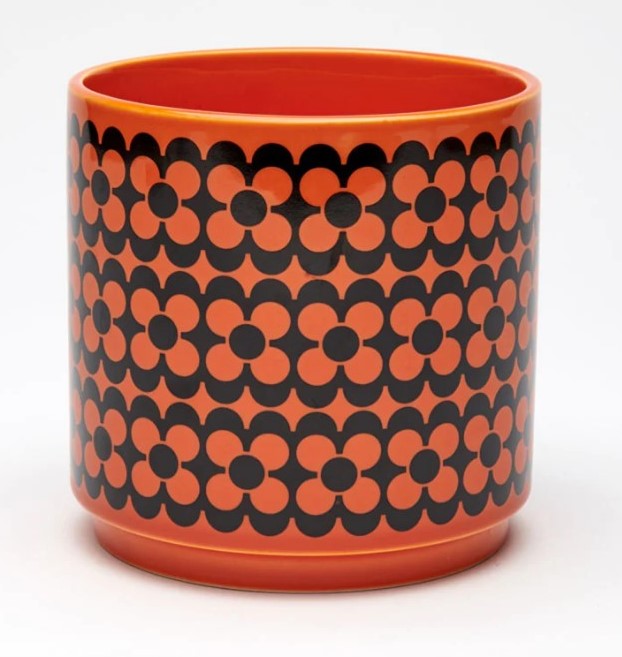 Hornsea Pottery x Magpie Large Orange Planty