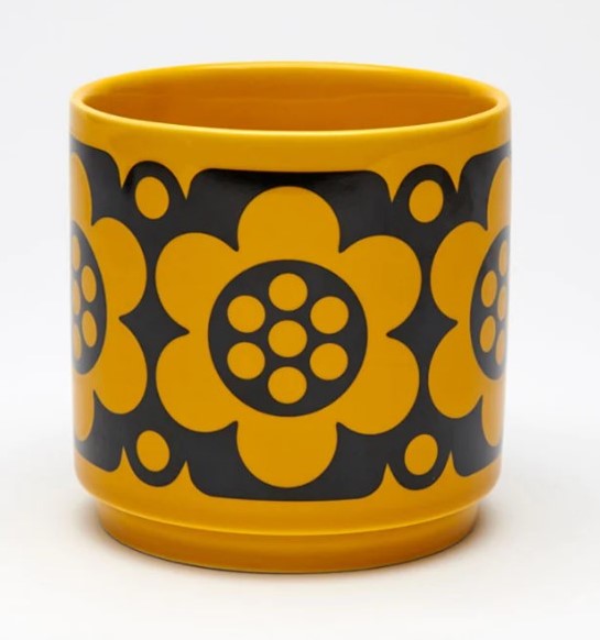 Hornsea Pottery x Magpie Small Yellow Planty