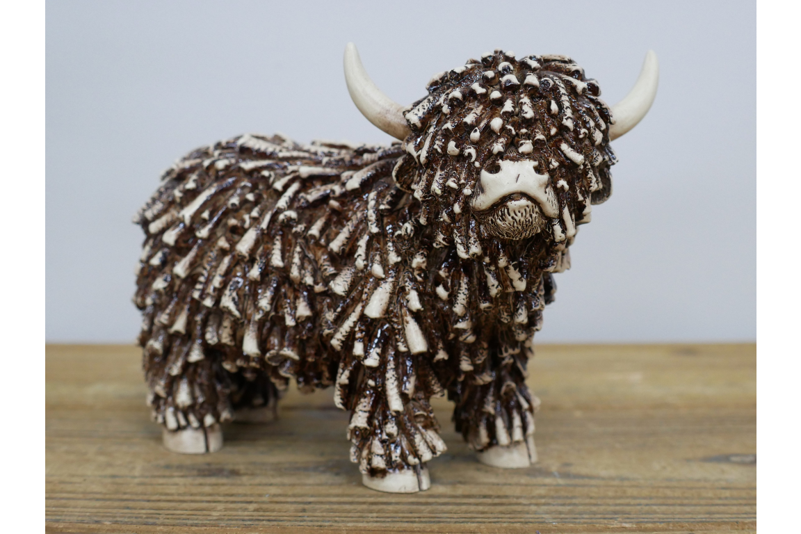 Small Standing Highland Cow
