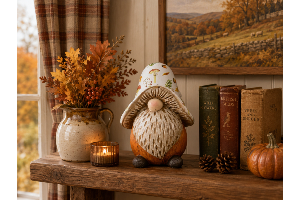 Autumn Gnome with Beard