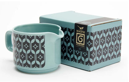 Hornsea Potteries x Magpie Teal Heirloom Jug