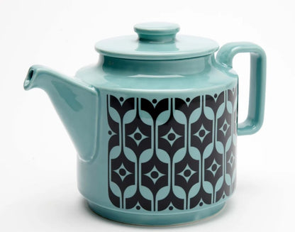 Hornsea Potteries x Magpie Teal Heirloom Teapot